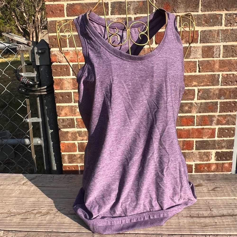 Eddie Bauer Workout Tank Top in Purple Size Small